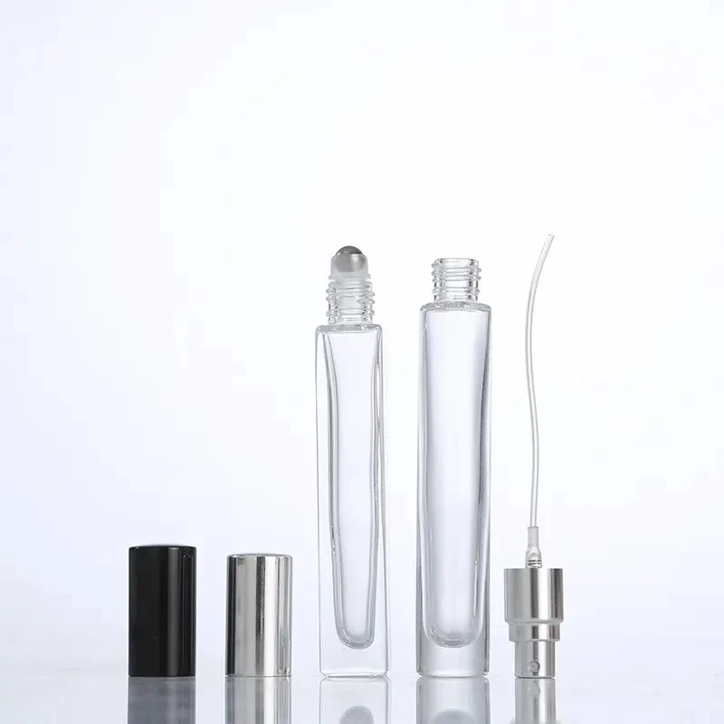 10 Ml Cylinder Perfume Bottle With Sprayer
