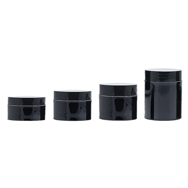 100ml Black Cream Bottle Wide Mouth Dispensing Bottle