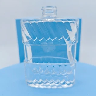30ml Square Twill Screw Perfume Bottle Glass Bottle